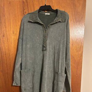 mineral wash dress size medium